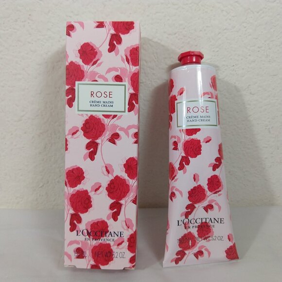 L'Occitane Rose Hand Cream 150ML / 5.2OZ NIB - Picture 2 of 5